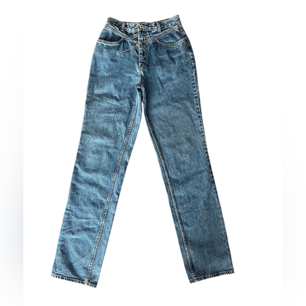 Vintage Lawman Classic Blue Denim Jeans Sz 9 - Picture 3 of 8